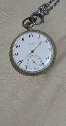 Relogio OMEGA DE BOLSO funcionando 100%