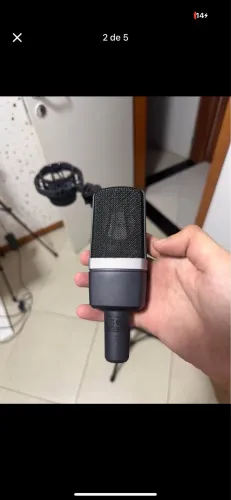 Microfone condensador AKG C214 novinho