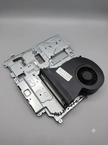 CARCAÇA METÁLICA, DISSIPADOR, COOLER E DUTO PS3 CECH-3000 ORIGINAL RETIRADA