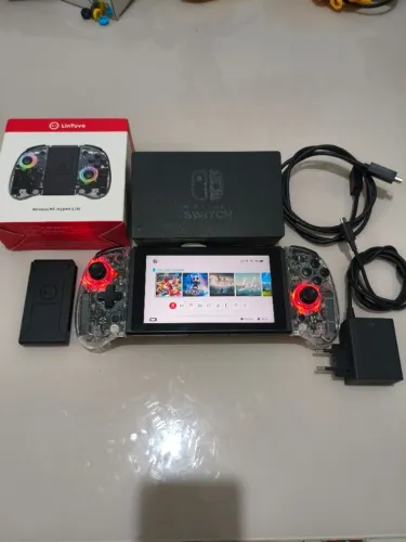 Nintendo Switch V2 com jogos instalados!