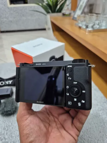 Câmera Sony Zv-e10 Nova, nunca usada