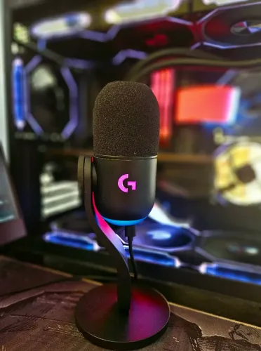 Microfone gamer LOGITECH YETI GX