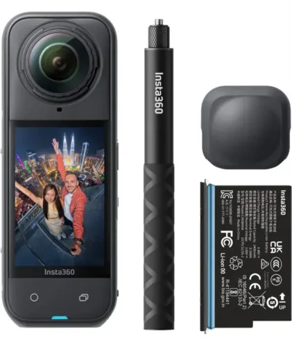 Câmera de Ação Insta360 X5 Starter Bundle - Novo