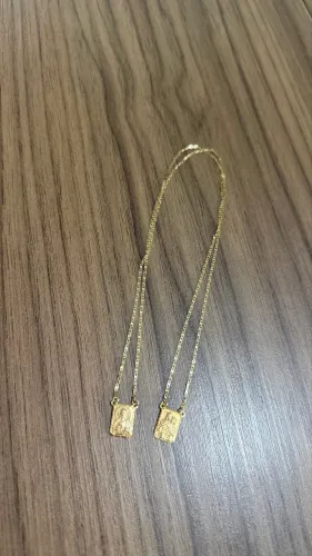 Escapulário ouro 18