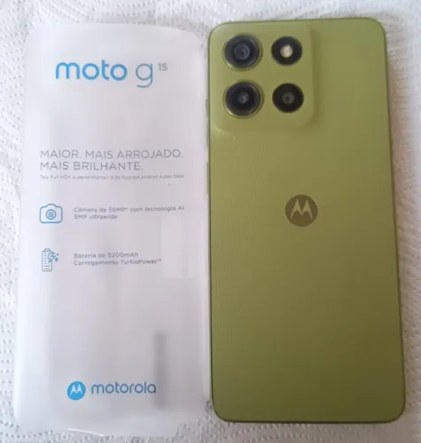 Smartphone motoG15