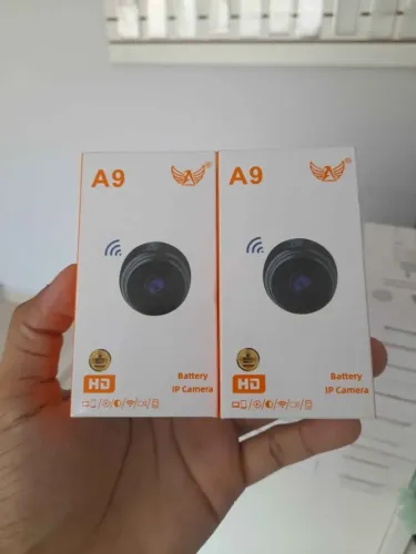 Mini câmera a9 visão noturna discreta pequena