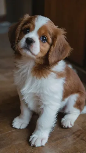 Cavalier king spaniel filhote o mais chique
