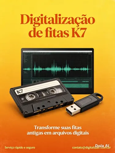 Resgatando memórias ( digitalização de fitas K7)
