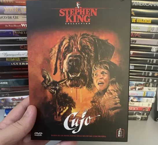Cujo de Stephen King DVD Terror com Luva Raro