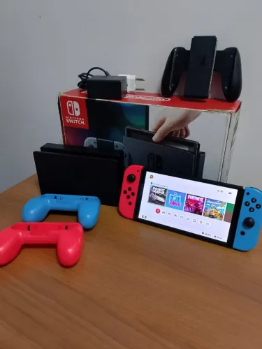 Nintendo Switch Oled - Para levar logo