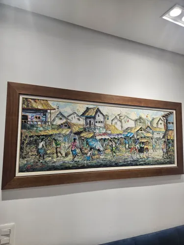 Quadro Pintado a mao
