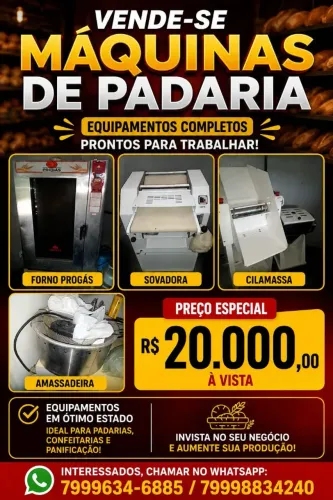 Máquinas de Padaria