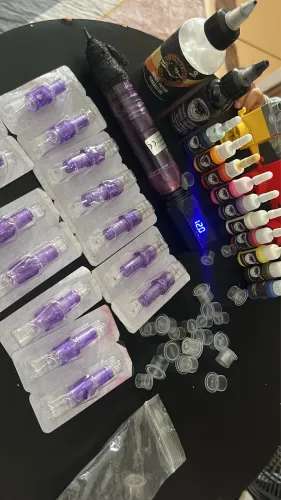 Kit de tatuagem completo