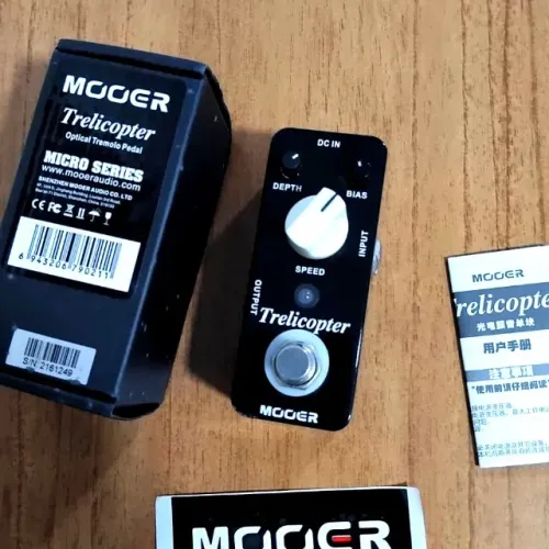 Pedal Mooer Trelicopter - Tremolo Óptico - Na Caixa