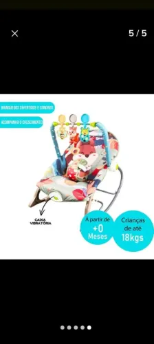 Cadeira descanso bebê