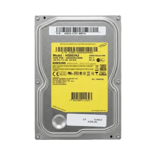 HD Interno Samsung Spinpoint F3 500GB 3.5 SATA II 7200RPM