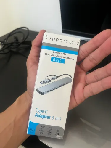 Adptador 8 em 1