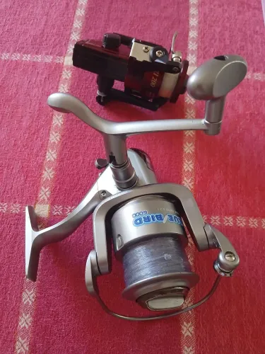 Equipamento para pescaria, seminovos.