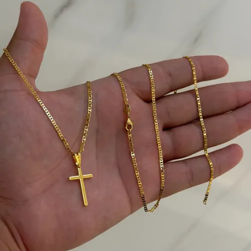 Corrente pingente e pulseira por apenas!