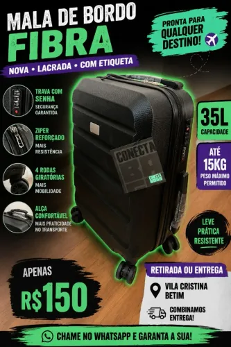 MALA DE FIBRA 35L