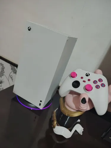 Xbox Series X All-Digital 1TB Branco + Controle Original + Suporte LED