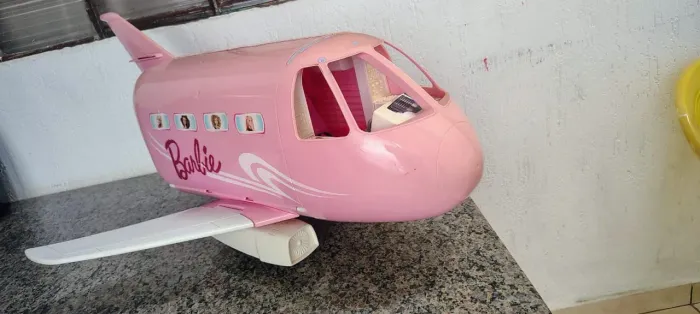  Barbie avião antigo  Mattel anos 90