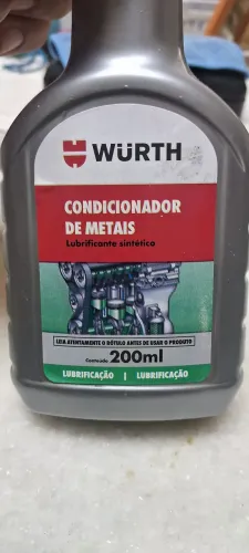 7 unidades de condicionador de metais wurth 200ml