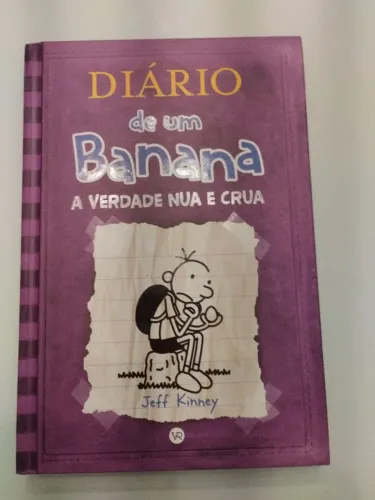 Livro Diário de um Banana 5: A Verdade nua e crua capa dura