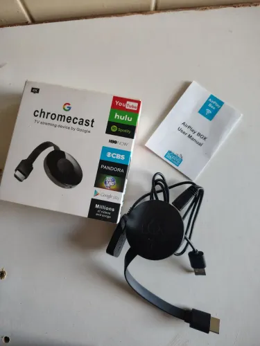 Chromecast google, nunca usado
