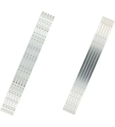 Kit 5 Barras Led Compatível Com Tv Le43d1452 43pfg5102/78 STG