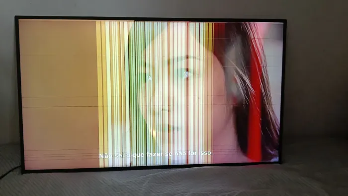 Televisão Samsung 50° para retirada de peças 