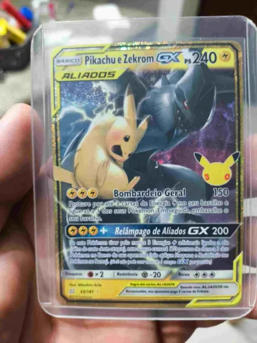 Pikachu e Zekrom - 30 anos pokemon!