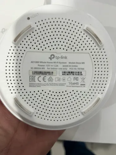 TP-Link Deco M5 Mesh Wi-Fi AC1300 - Kit 2 Unidades