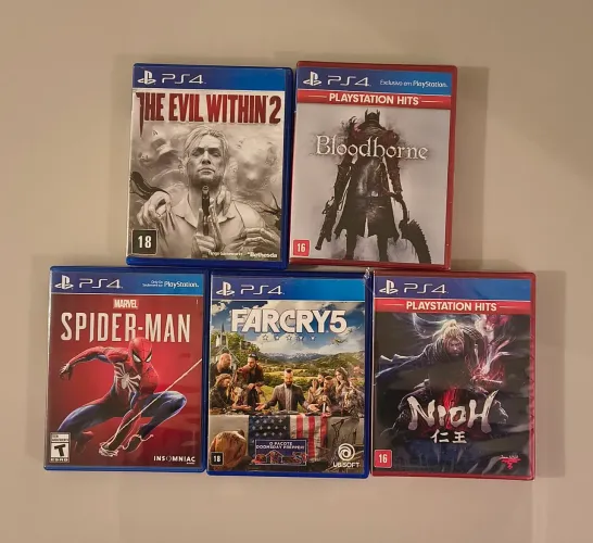 VENDO LOTE JOGOS PS4