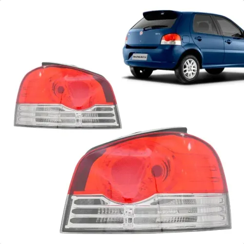 Lanterna Traseira Fiat Palio G4 2009 ate 2011 BICOLOR