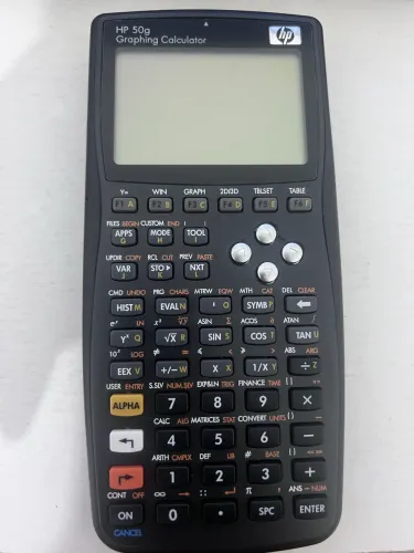 Calculadora Gráfica HP 50g + capa original - nunca usado