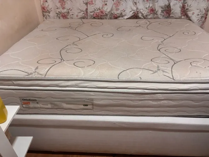 Cama casal box baú 
