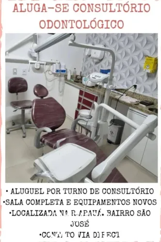 Aluguel de turno em consultório odontológico