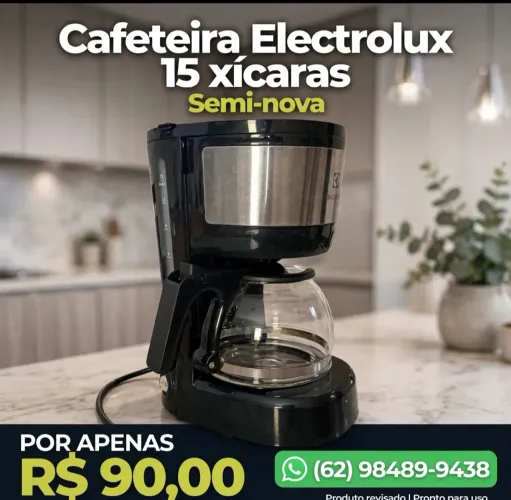 CAFETEIRA ELÉTRICA ELETROLUX