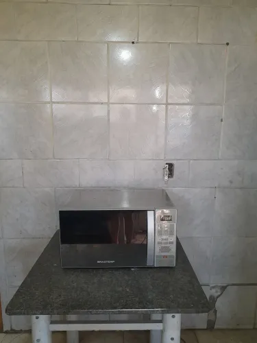 Microondas Brastemp 30 litros em inox com gril dourador