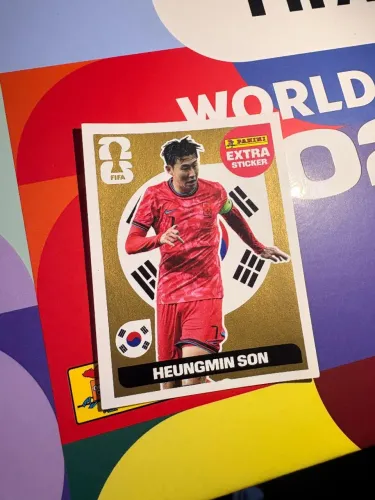 Figurinha legend gold: Son Heungmin - Panini