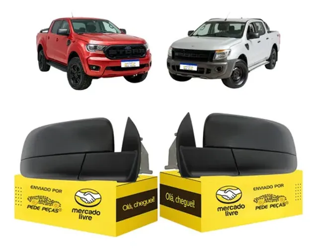 Par Retrovisor Ford Ranger 2013 2014 2015 2016 2017