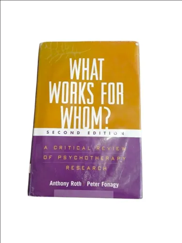 Livro What Works For Whom? 2nd Ed Roth & Fonagy Escasso SP