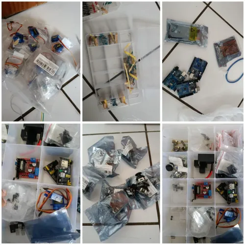 Kit- Arduinos, Esps, módulos e acessórios.