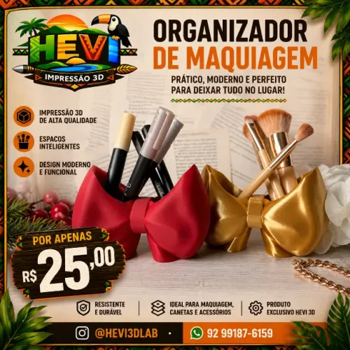 Organizador de Laços para Canetas & Pincéis de Maquiagem