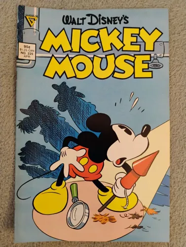 MICKEY MOUSE n°225 (04/1987) GLADSTONE 