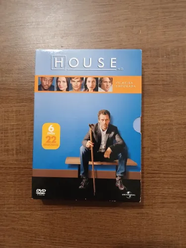 Box DVD House M.D. Primeira Temporada Completa - 6 Discos Original