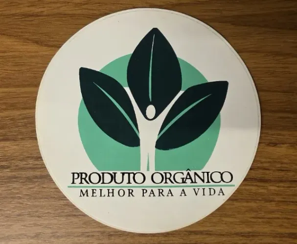 Adesivo Produto Orgânico