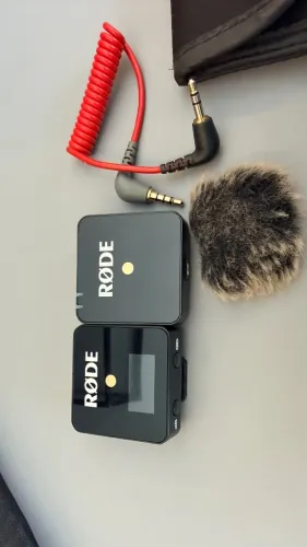 Rode Wireless Go II Sistema Microfone Lapela Sem Fio Preto