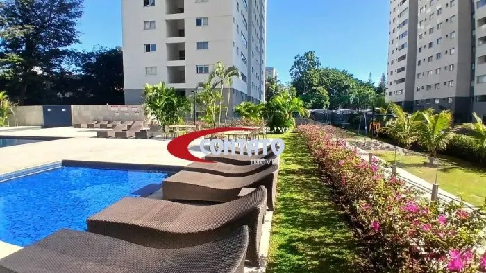 ALUGUEL | ED. CENTRAL PARK RESIDENCE | 2 QUARTOS | LAZER COMPLETO | 2 VAGAS